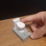 Briquet toilettes